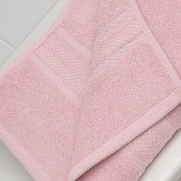 Bamboo Cotton (500 gsm) - Wash / Face - Pink