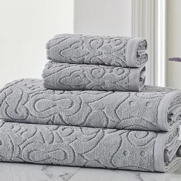 Emboss ZeroTwist (550 gsm) - Bath - Design1