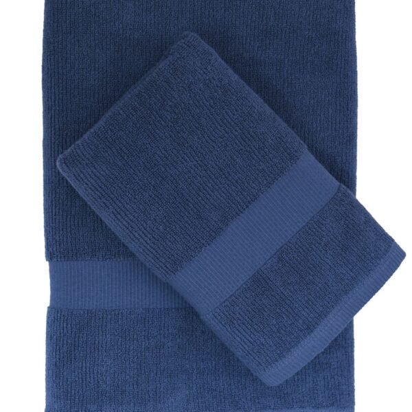 Fine Ribs (550 gsm) - Hand - Blue