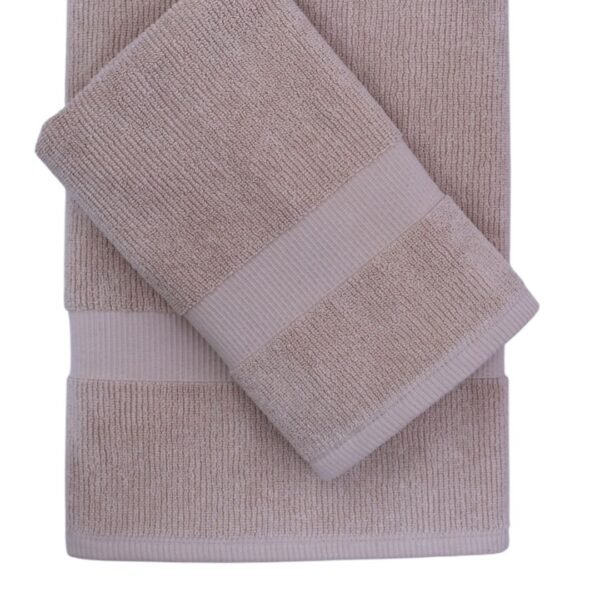 Fine Ribs (550 gsm) - Bath - Pink