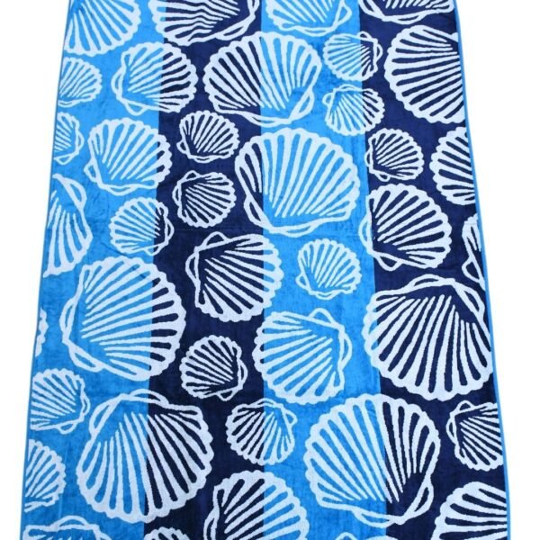 Beach (Jacquard) (500 gsm) - Bath Sheet - Shells